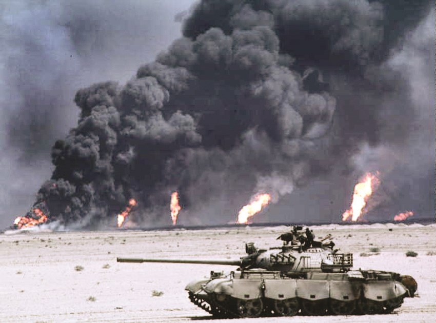 من معركة تحرير الكويت