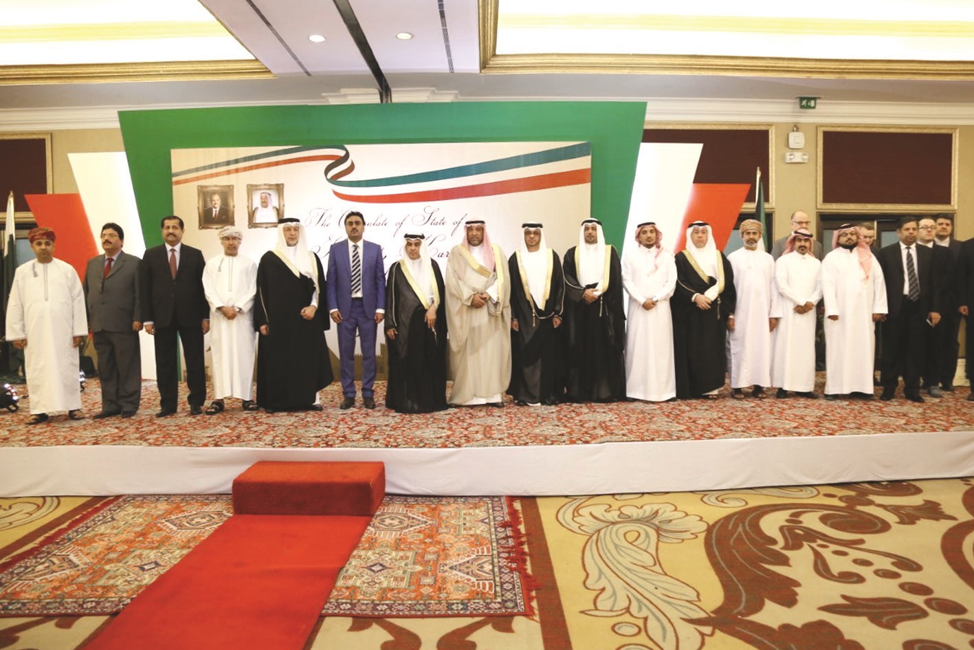 من احتفالية القنصلية الكويتية في كراتشي