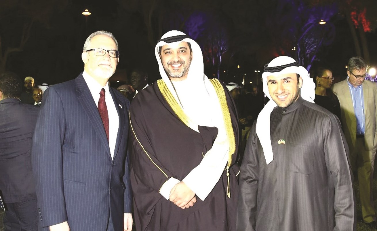محمد العبدالله والسفير الأميركي