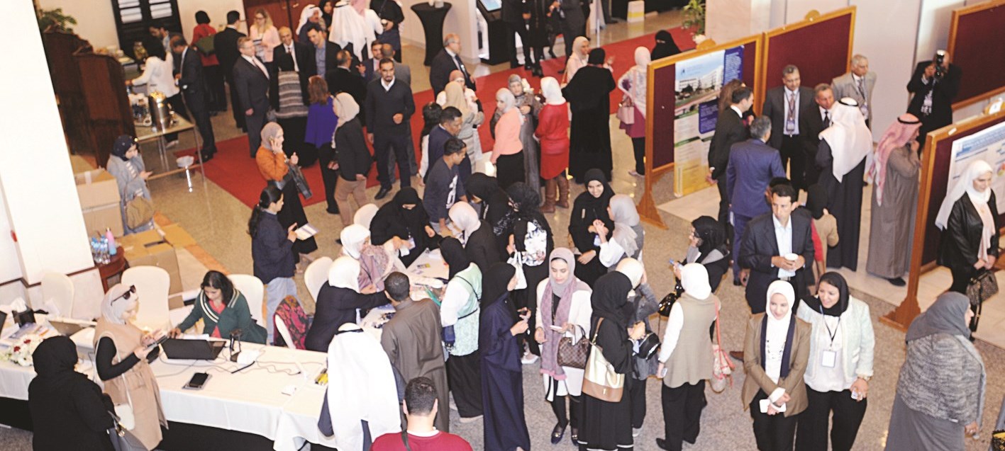 جانب من المعرض المصاحب للمؤتمر