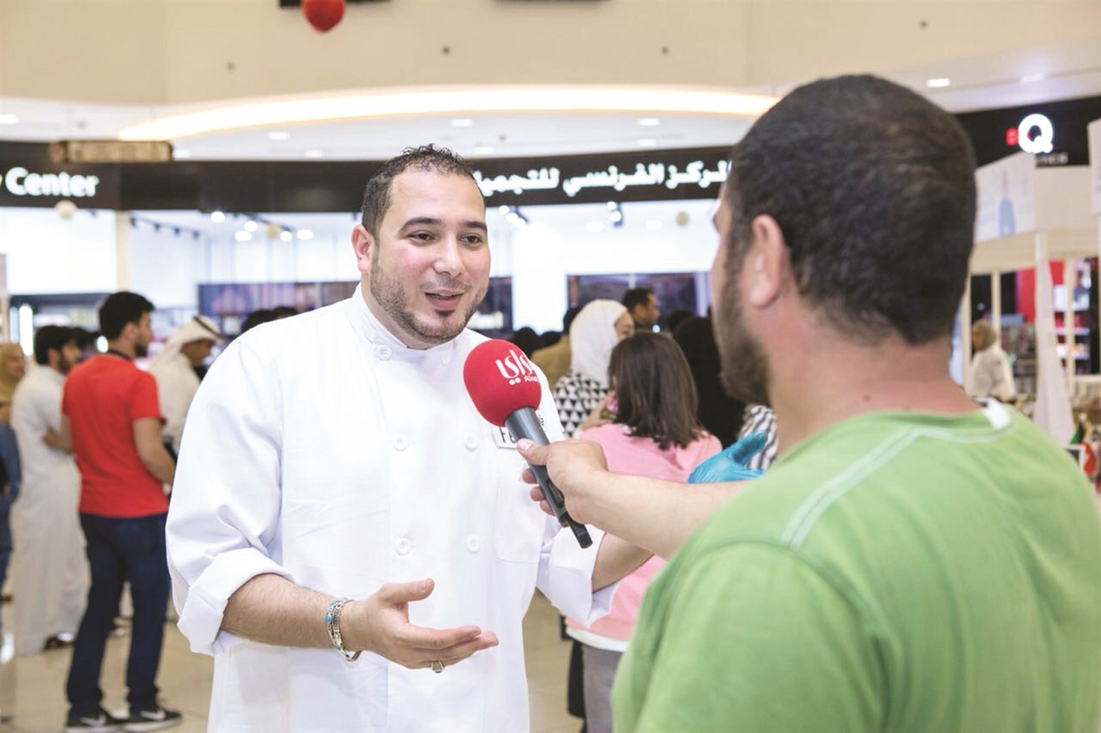 الشيف عبدالفتاح الصاوي متحدثاً لتلفزيون «الراي»