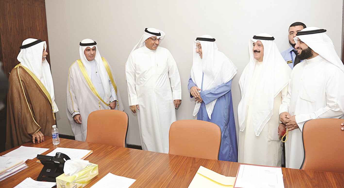 زيارة أول قاضٍ ينظر قضية في المجمّع الجديد