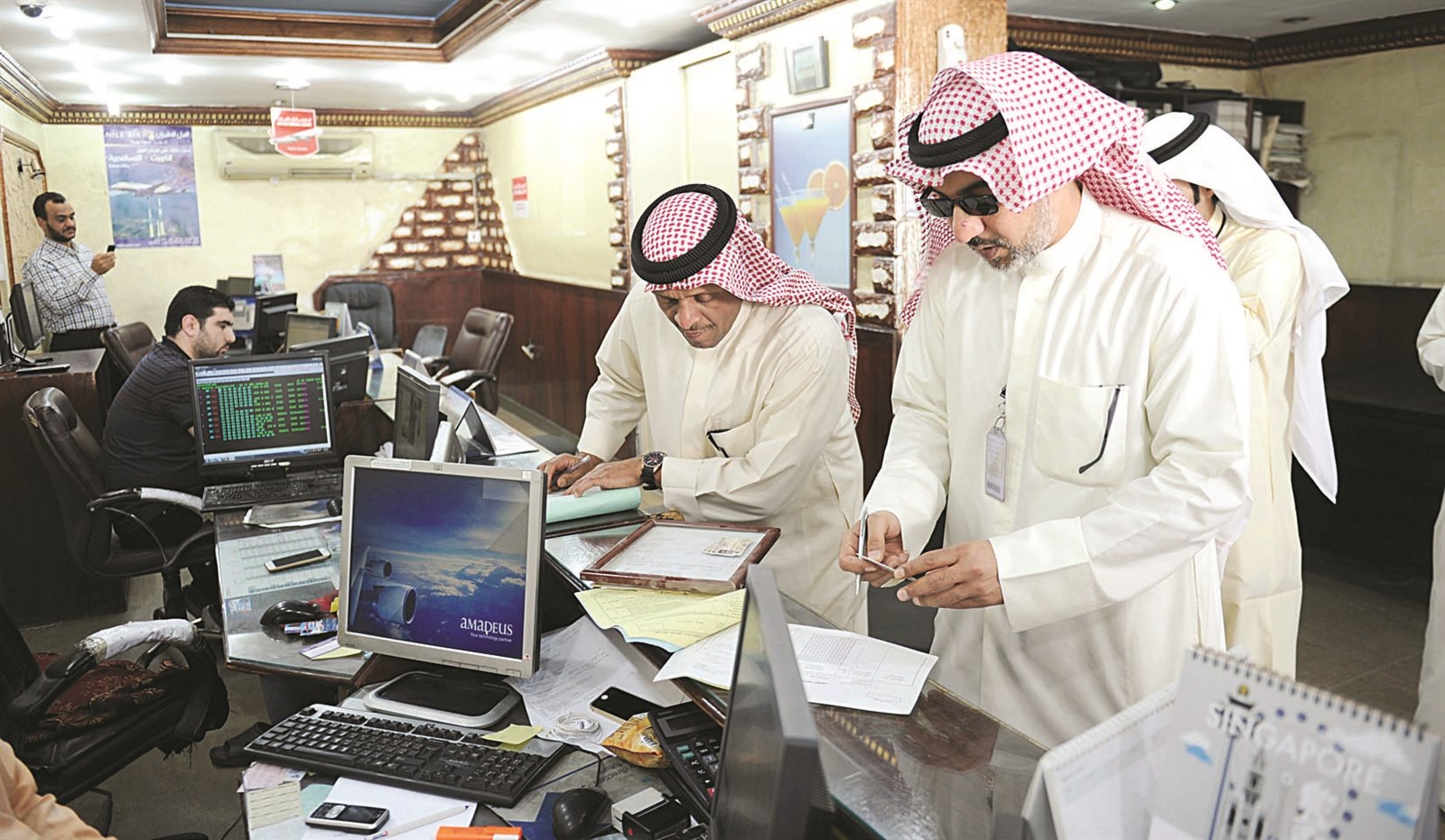 مفتشو وزارة التجارة وهيئة القوى العاملة وتحرير إنذارات