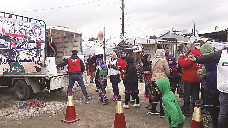 u062cu0627u0646u0628 u0645u0646 u062au0648u0632u064au0639 u0627u0644u0645u0633u0627u0639u062fu0627u062a