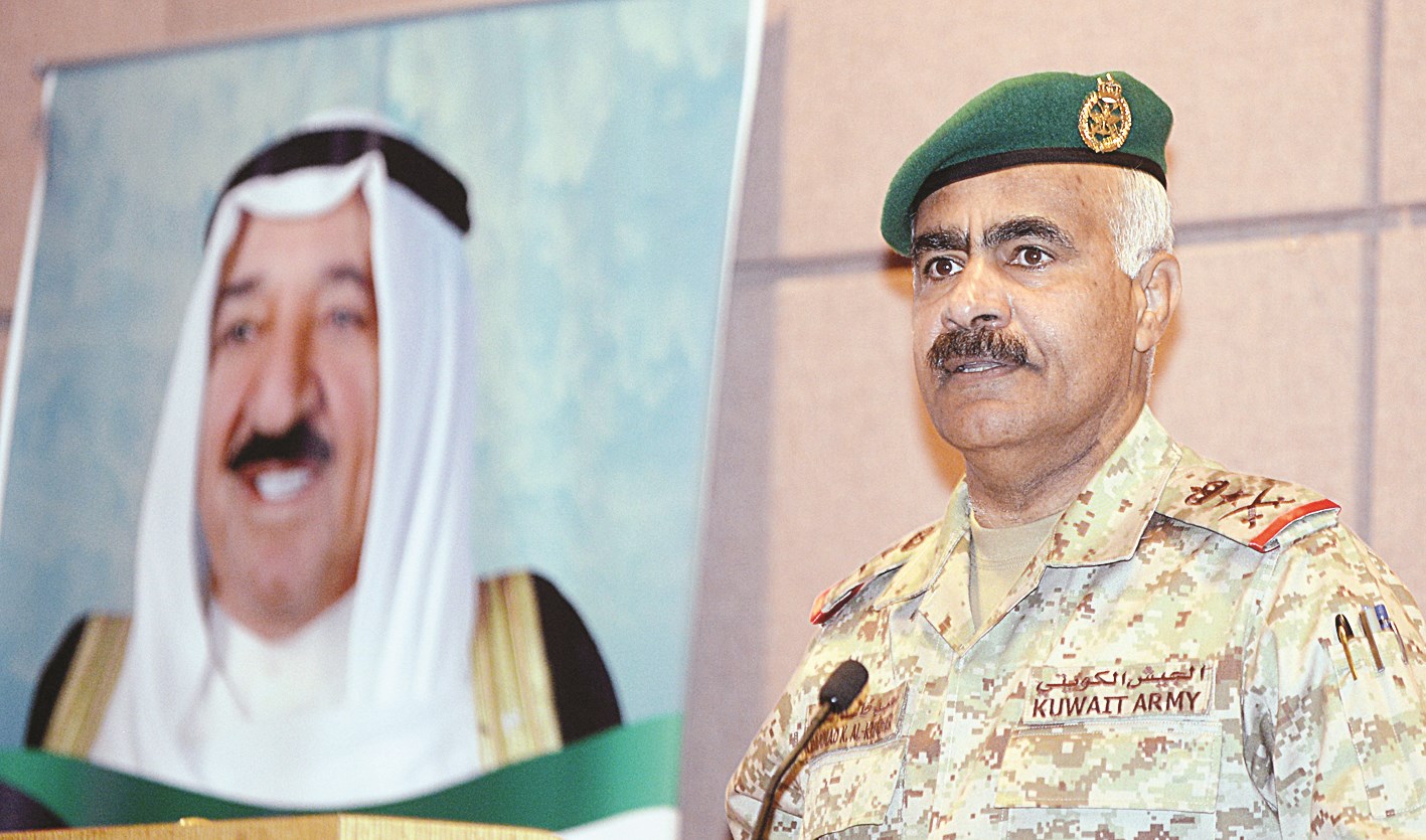 الخضر ملقياً كلمته