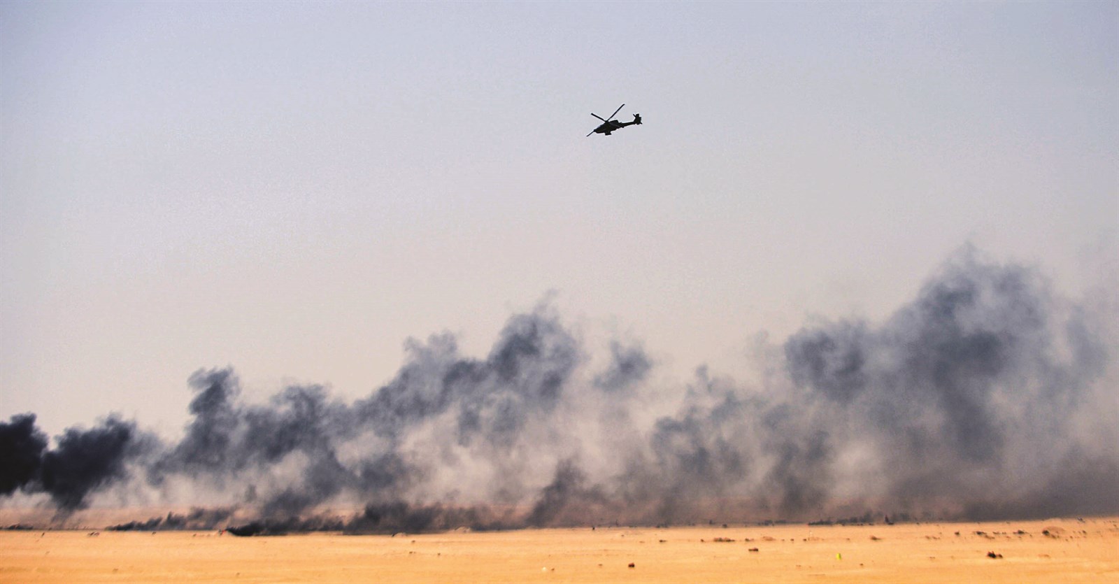 الأباتشي ساهمت في تدمير العصابات المخترقة