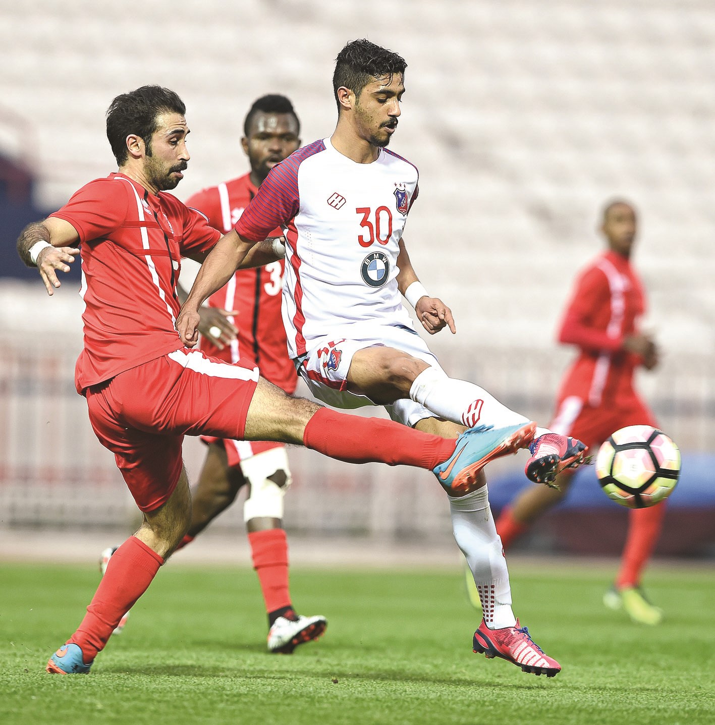 u0645u0646 u0645u0628u0627u0631u0627u0629 u00abu0627u0644u0643u0648u064au062au00bb u0648u0627u0644u0641u062du064au062du064au0644 u0623u0645u0633    (u062au0635u0648u064au0631 u062cu0627u0633u0645 u0628u0627u0631u0648u0646)