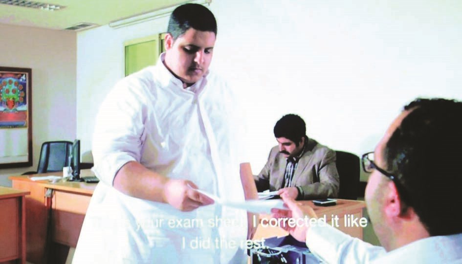 «سليمان» يقدم ورقة الاختبار