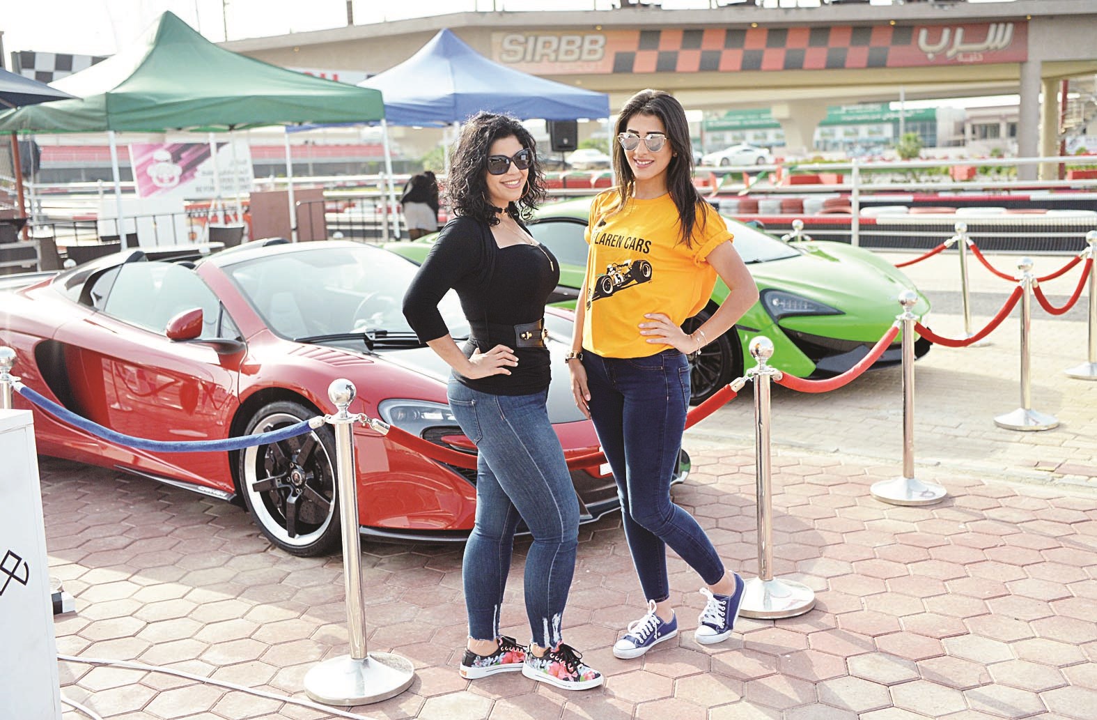 مشاركتان في حلبة سرب