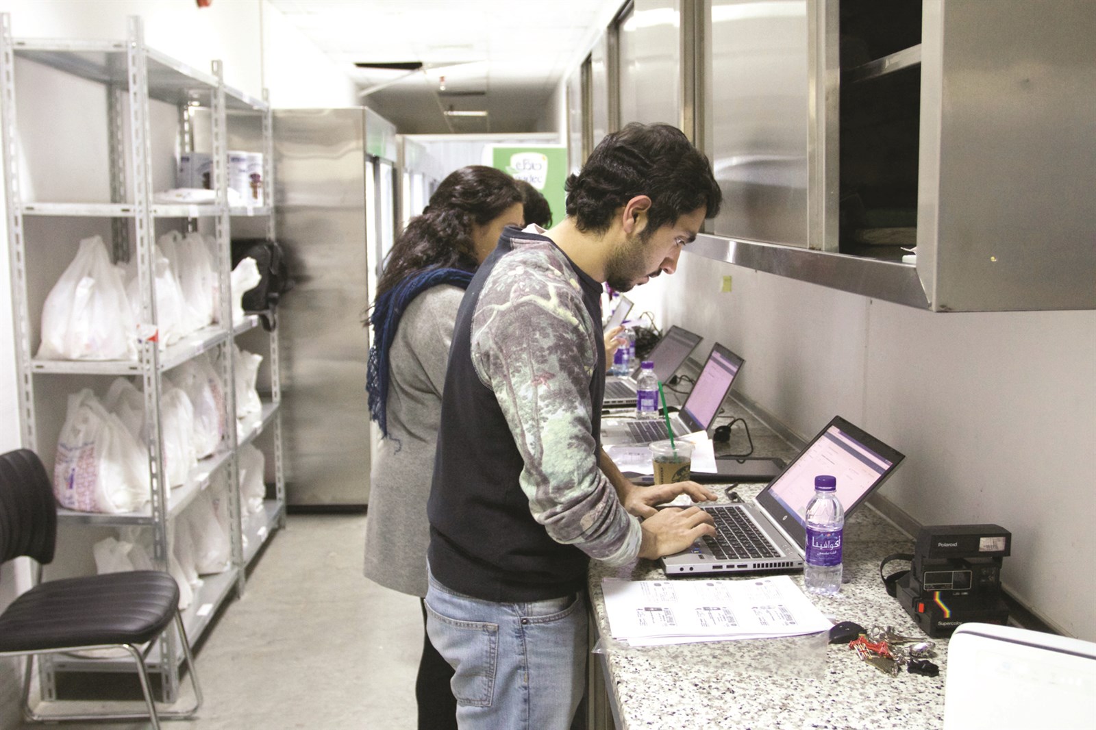 إدخال بيانات المستفيدين لتنظيم العمل