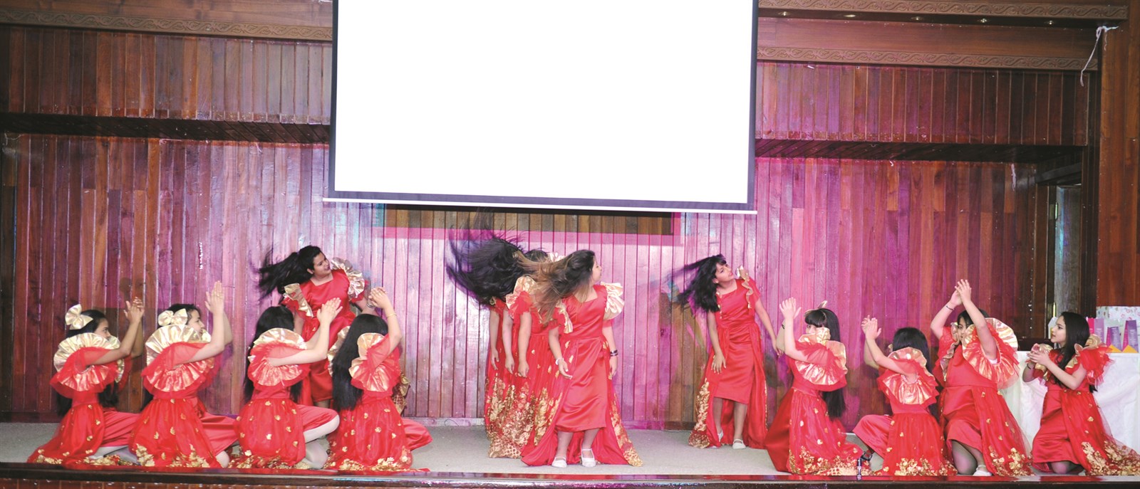 فقرة فنية ضمن فقرات الحفل