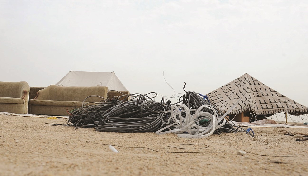 وداع مر لموسم التخييم