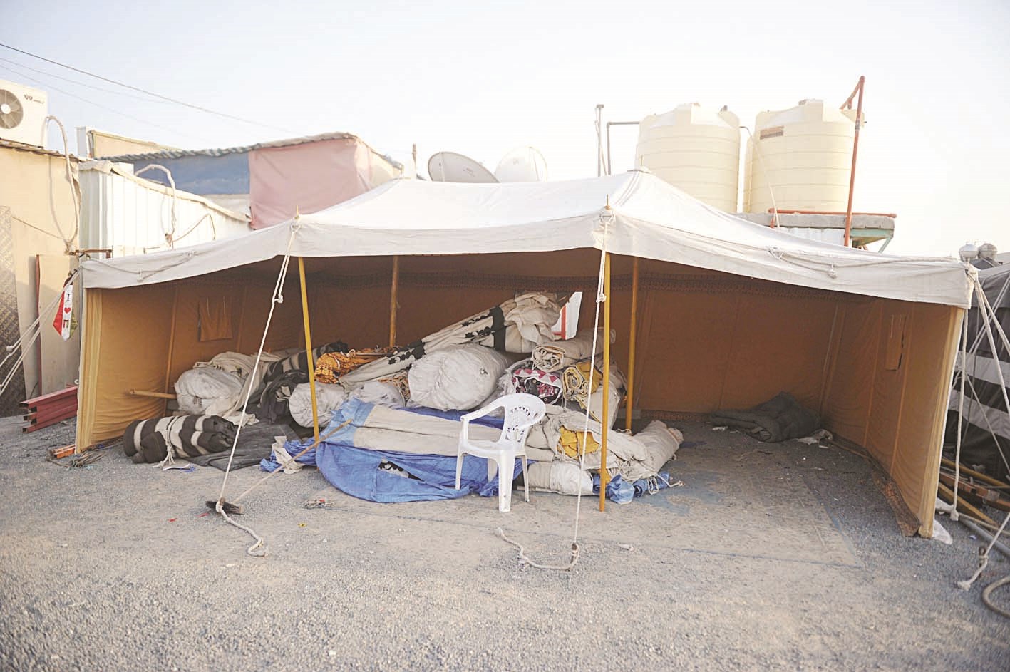 خامات الخيام جاهزة