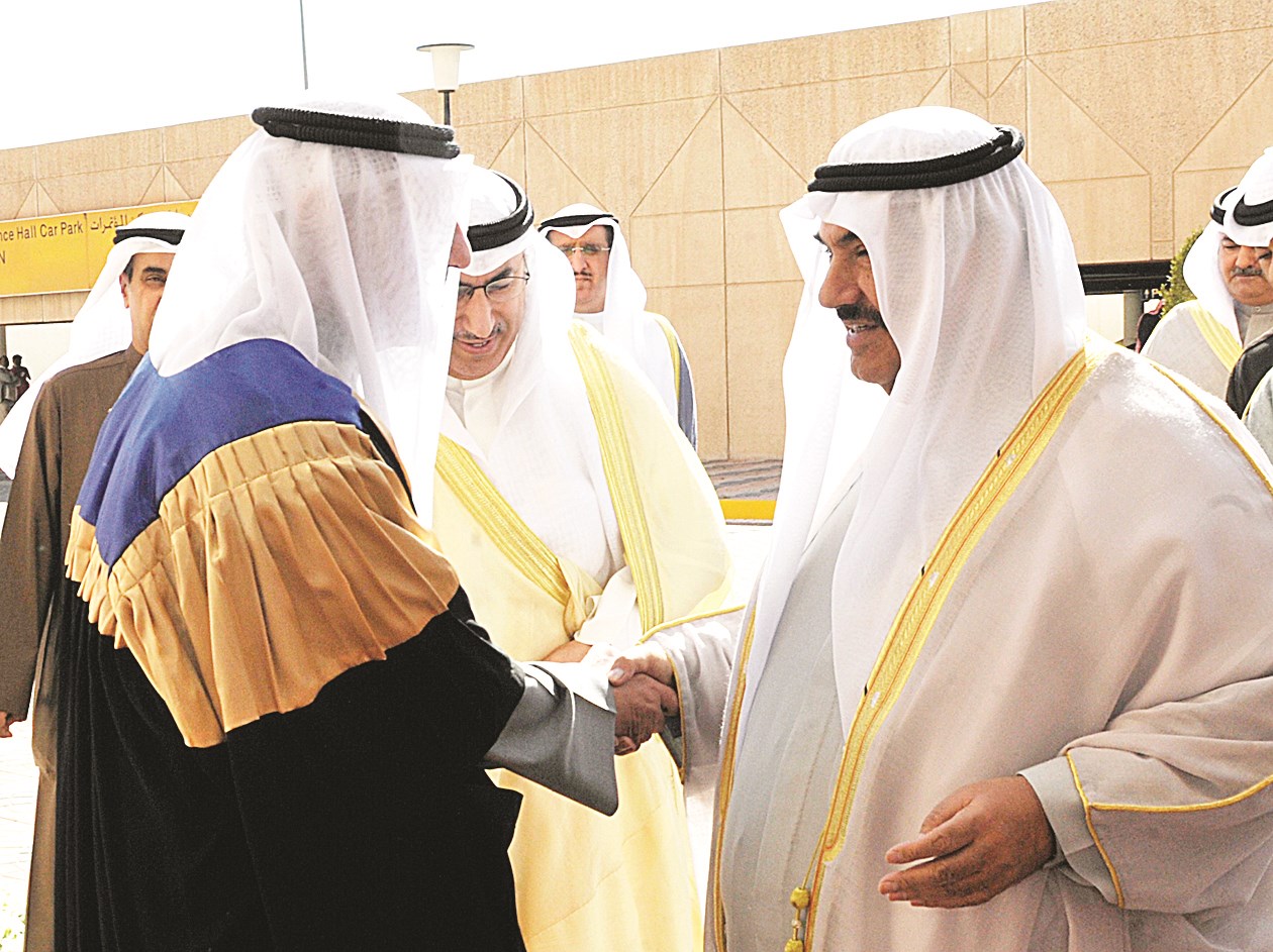 ناصر المحمد حضر الاحتفالية