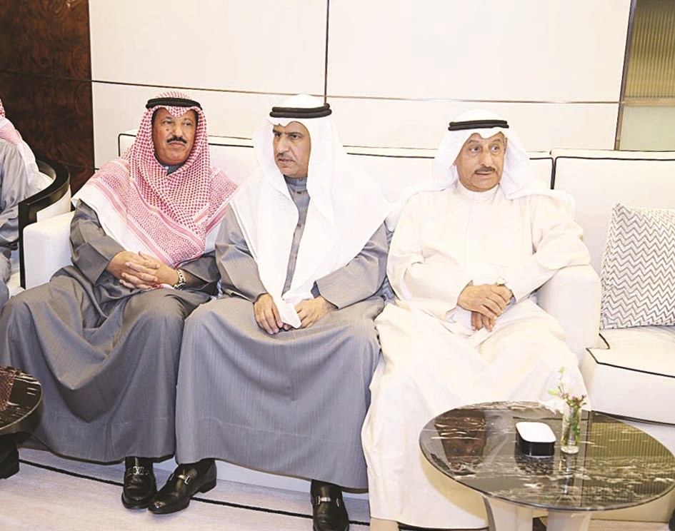 ممثلو وزارة الداخلية في الحفل