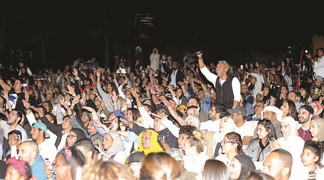 جانب من الحضور الغفير