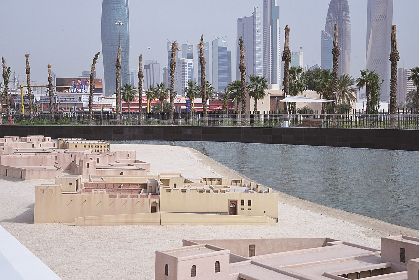 الطراز المعماري الأصيل أحد معالم الحديقة