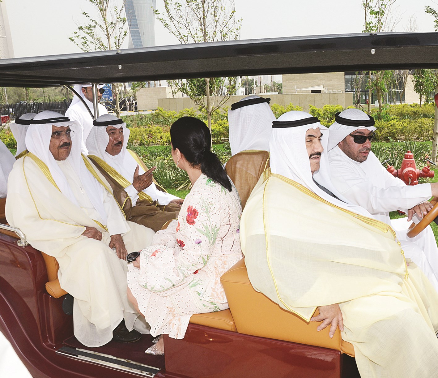 جولة في أجواء الحديقة