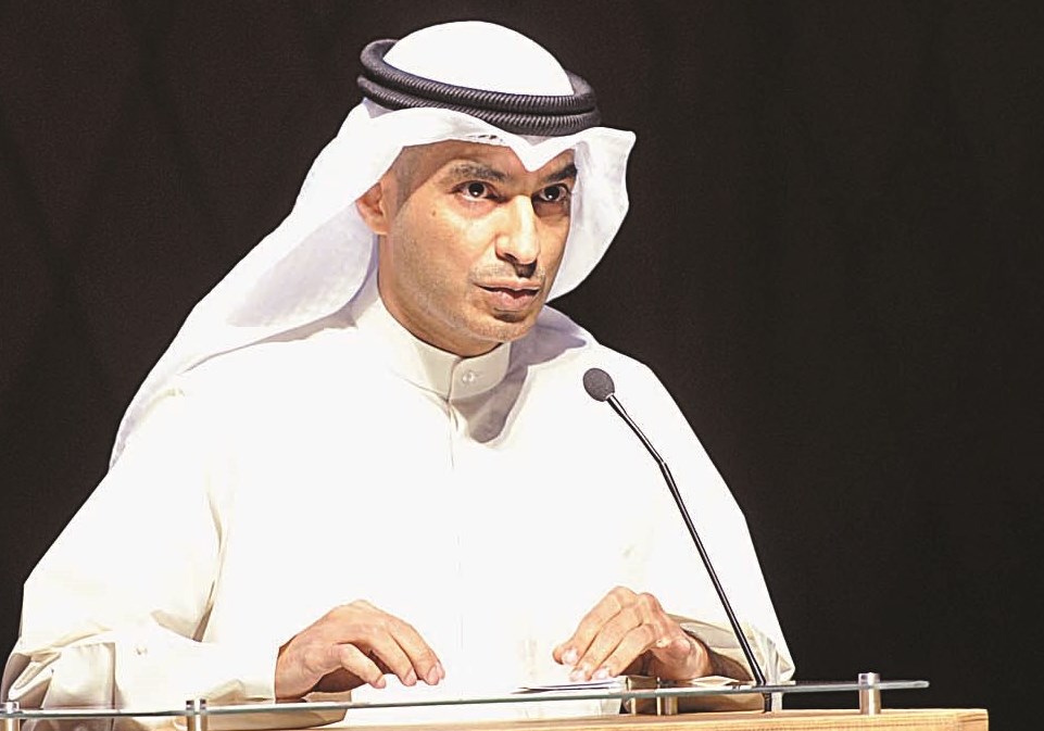 أنور الشريعان ملقياً كلمته