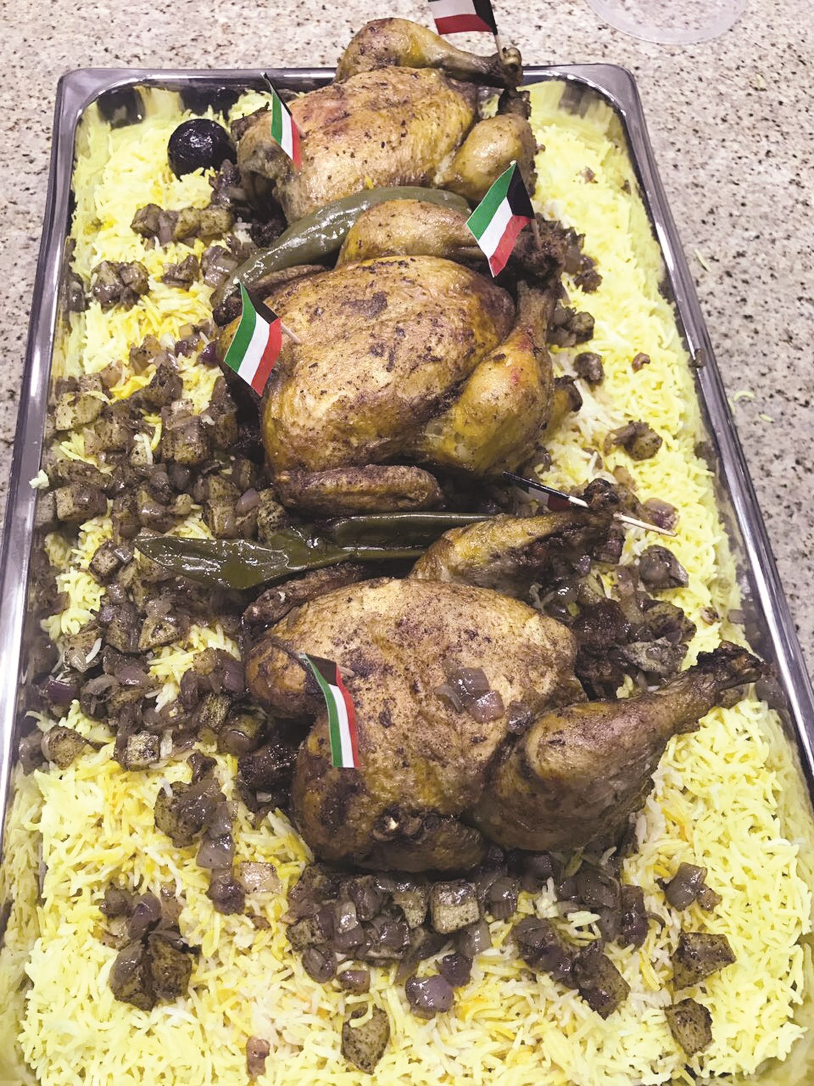 من وجبات «طبّاخ الشيبه»