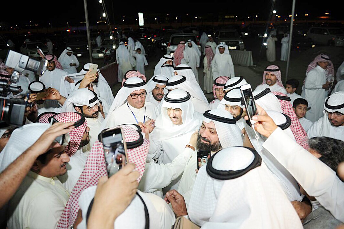 الطبطبائي والبراك وسط عدد من الحضور