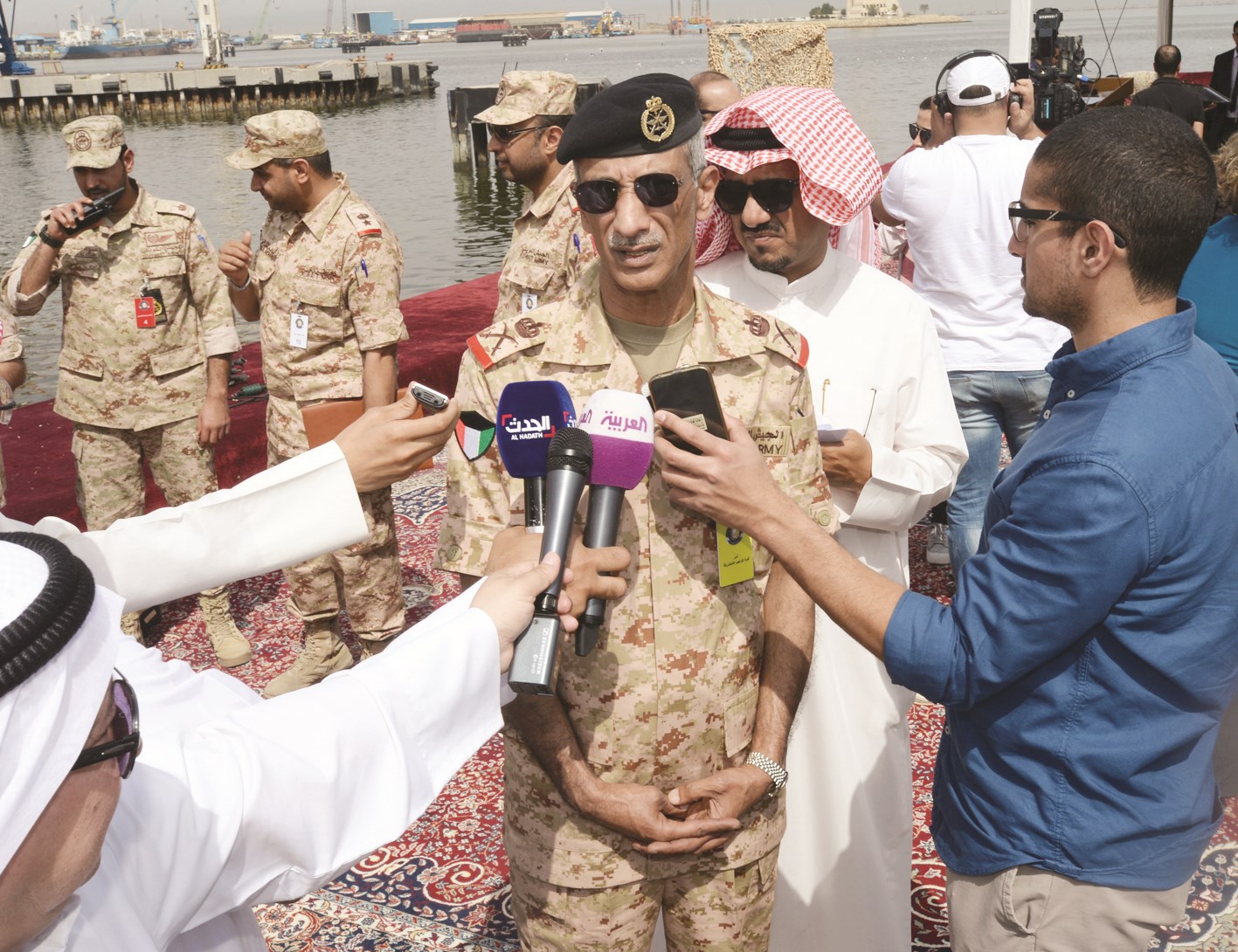 السردي مصرحا للصحافيين