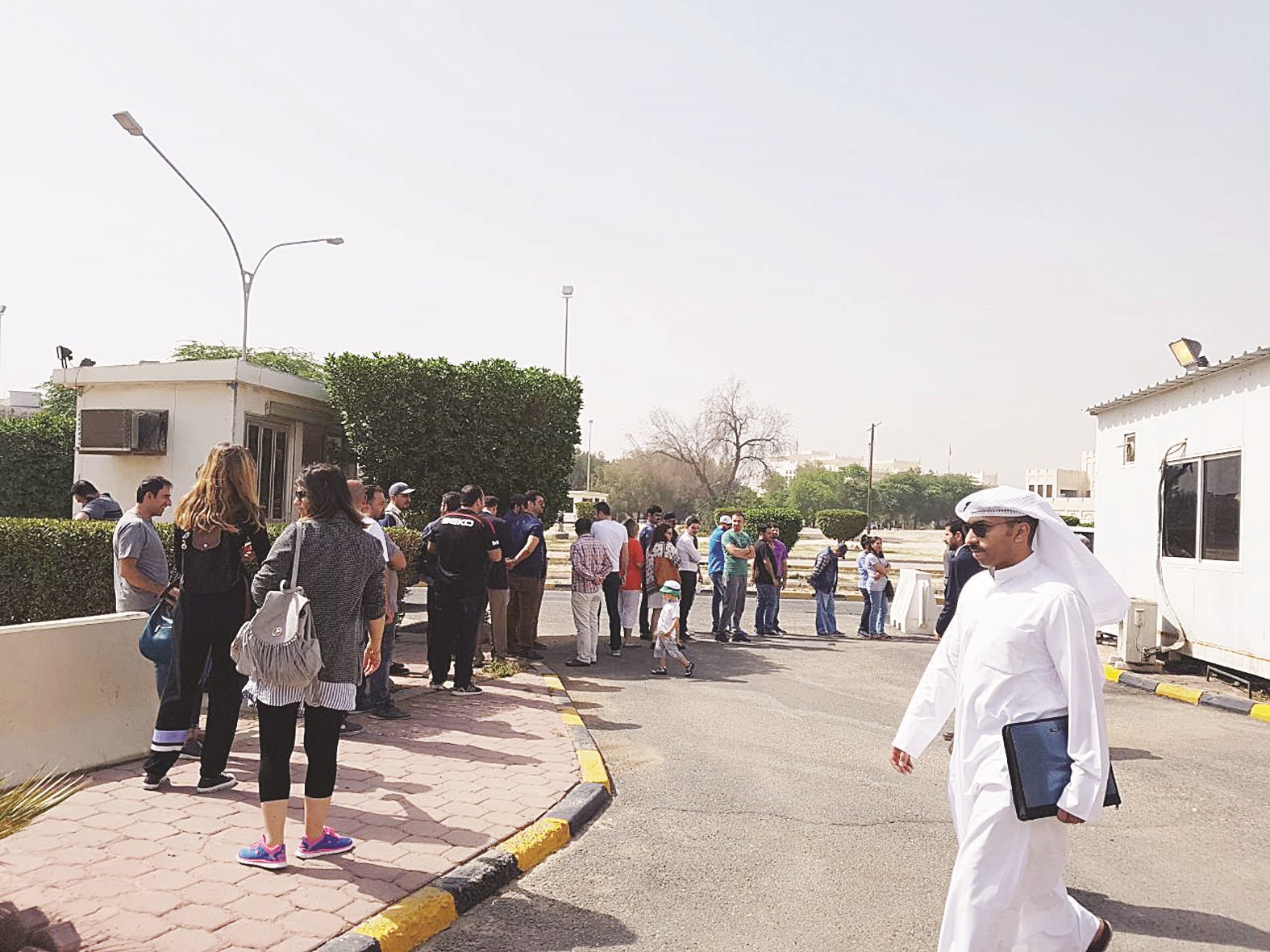 طابور انتظار