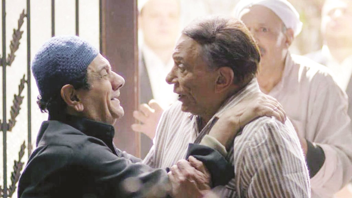 مع عادل إمام في «مأمون وشركاه»