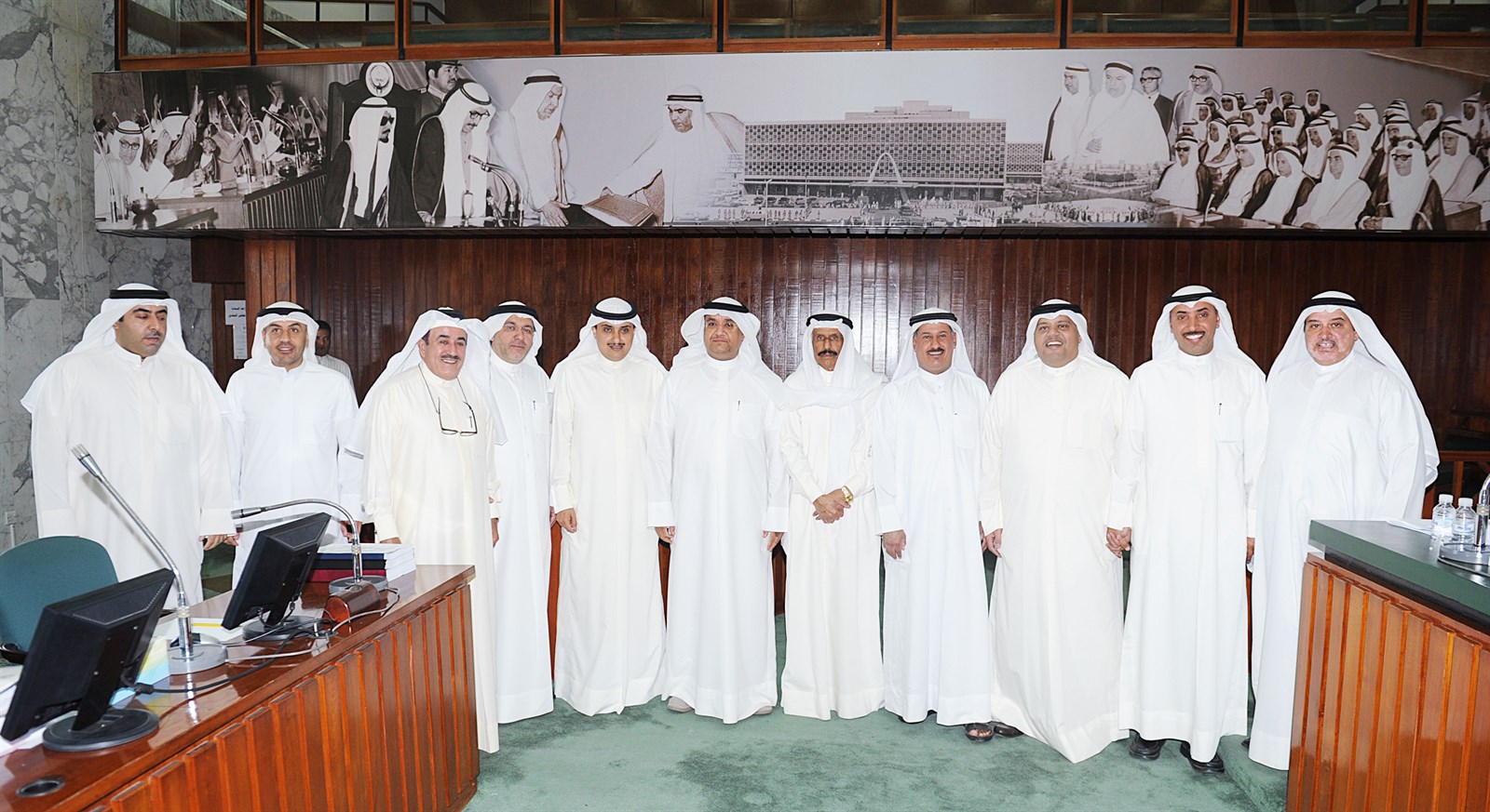 أعضاء «البلدي» في لقطة جماعية