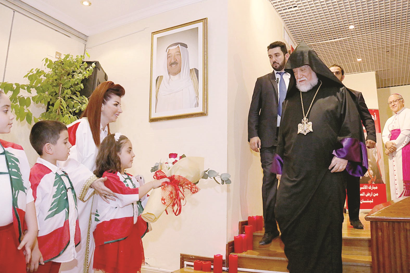 ... وفي السفارة اللبنانية