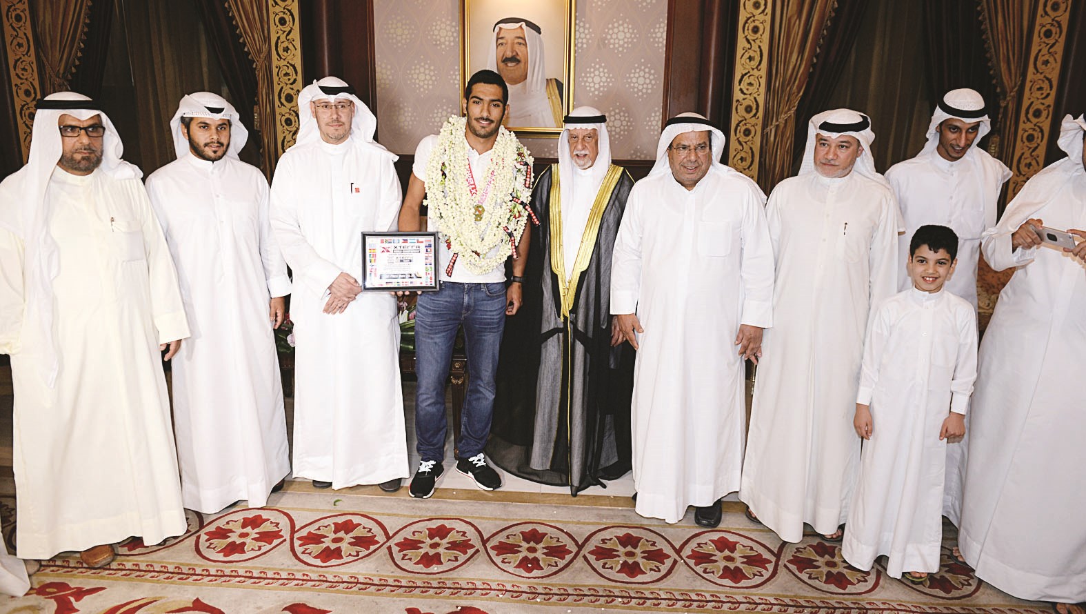 u0627u0633u062au0642u0628u0627u0644 u0627u0644u0628u0637u0644 u0639u0628u062fu0627u0644u0639u0632u064au0632 u0627u0644u0631u0627u0634u062f u0641u064a u0635u0627u0644u0629 u0627u0644u062au0634u0631u064au0641u0627u062a (u062au0635u0648u064au0631 u0632u0643u0631u064au0627 u0639u0637u064au0629)