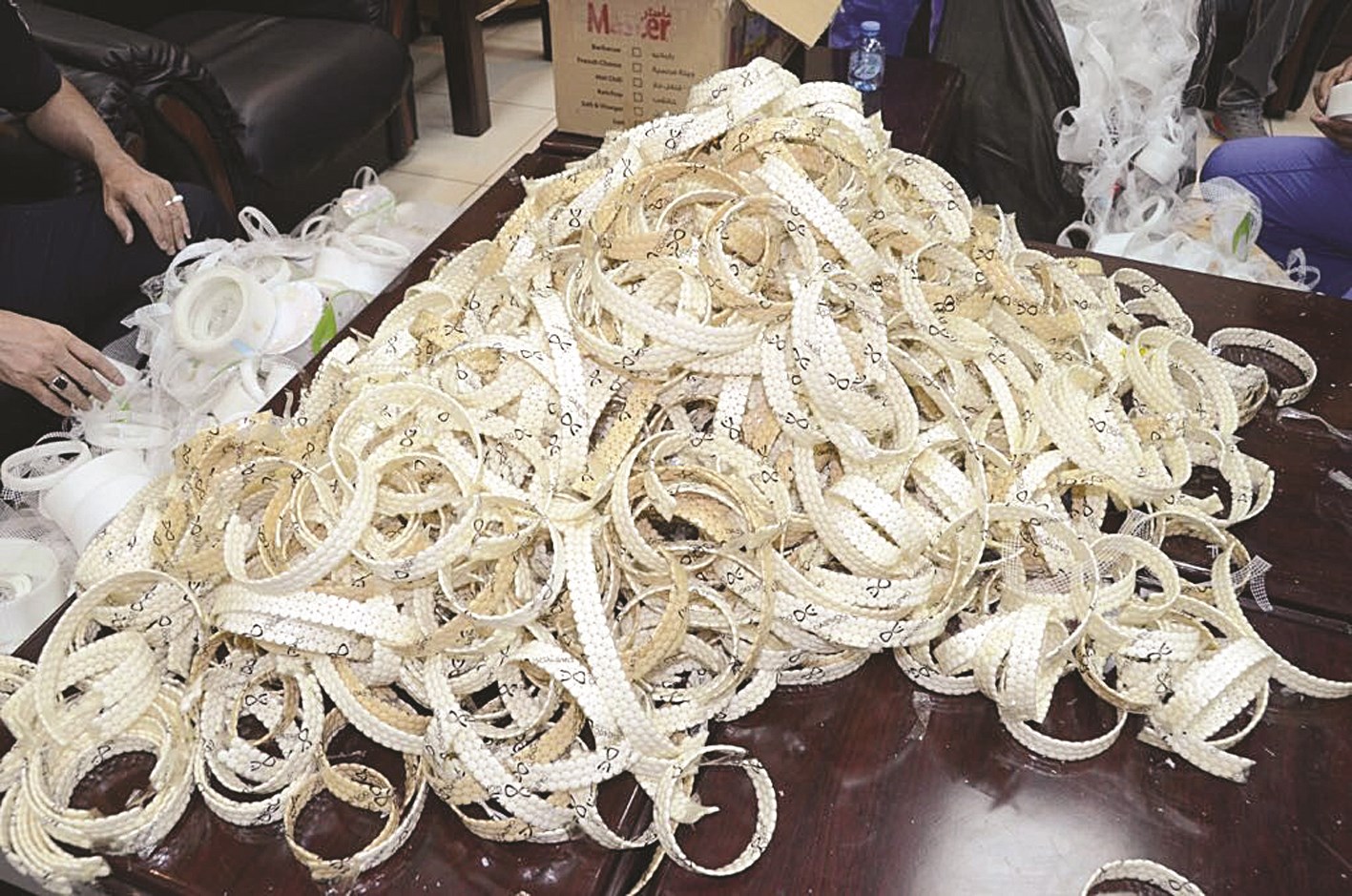 ... وحبوب الكبتي بعد استخراجها منها