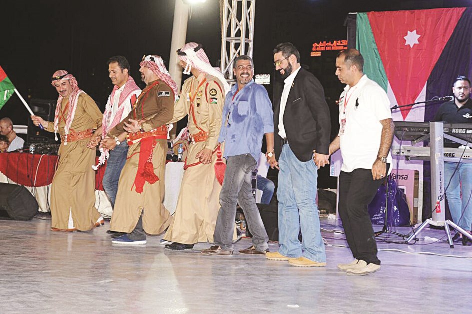 الدبكة الأردنية خطفت ألباب الحضور (تصوير نور هنداوي)