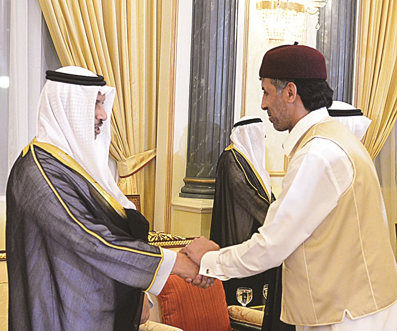 المبارك والسفير الموريتاني