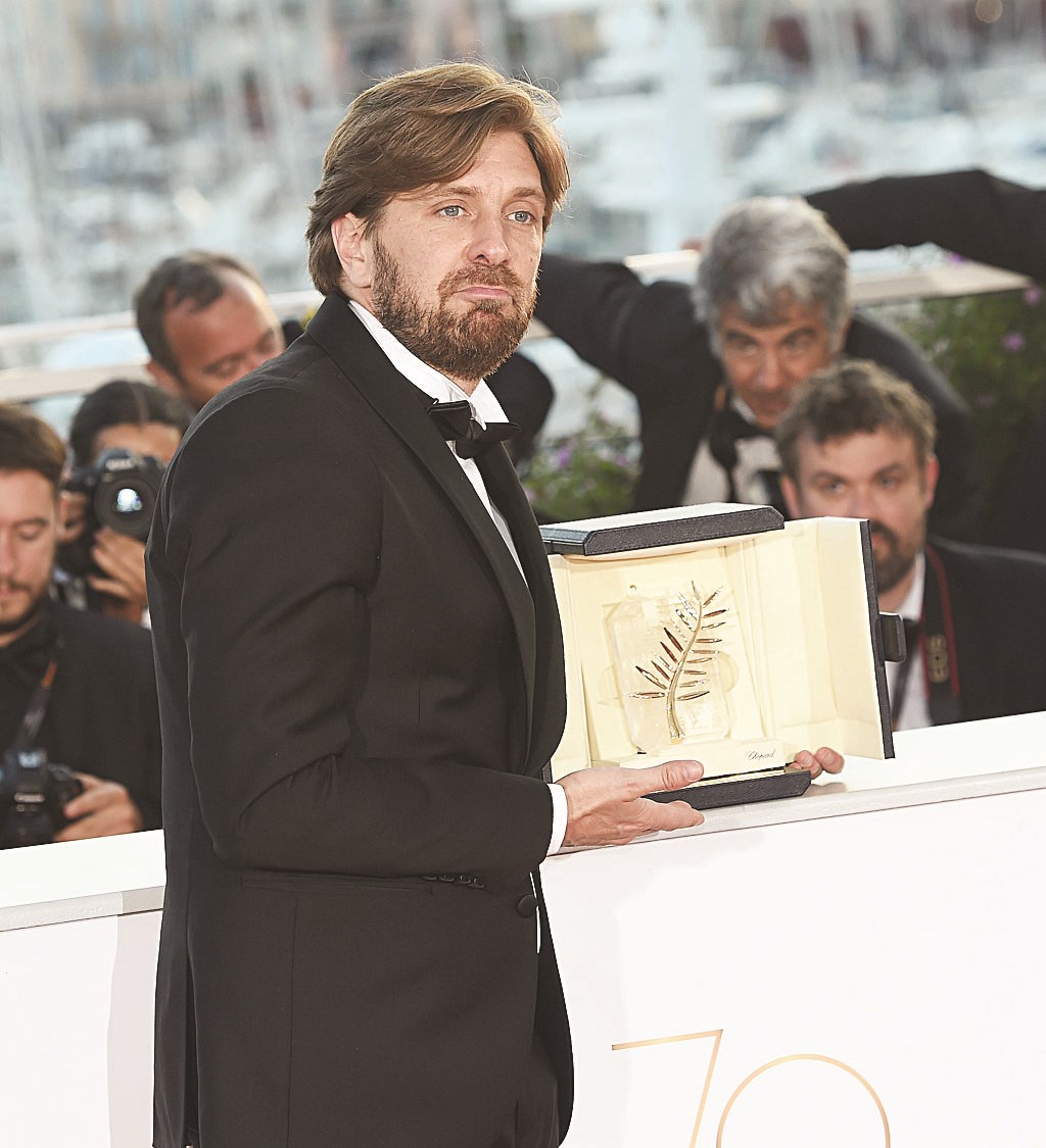 السعفة الذهبية للفيلم السويدي «The Square»