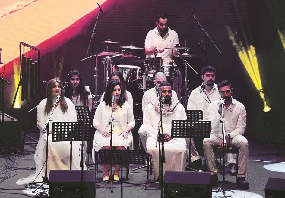 المغنون أبدعوا في الأمسية الجميلة