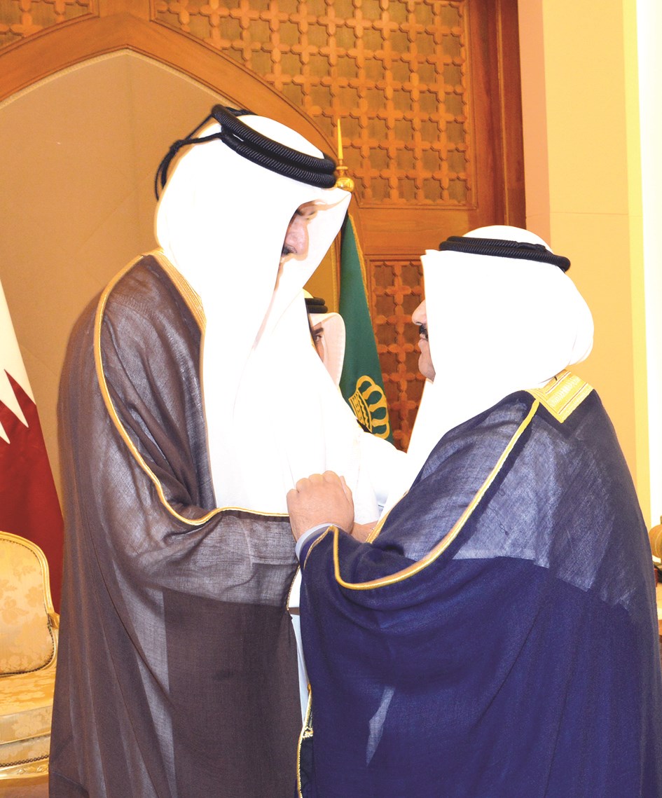 تميم بن حمد وناصر المحمد