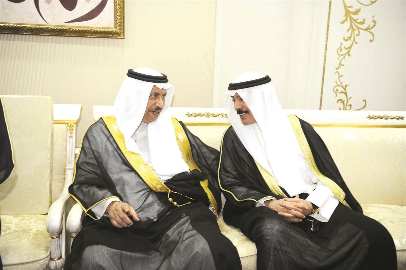 حديث بين جابر المبارك ومحمد الخالد