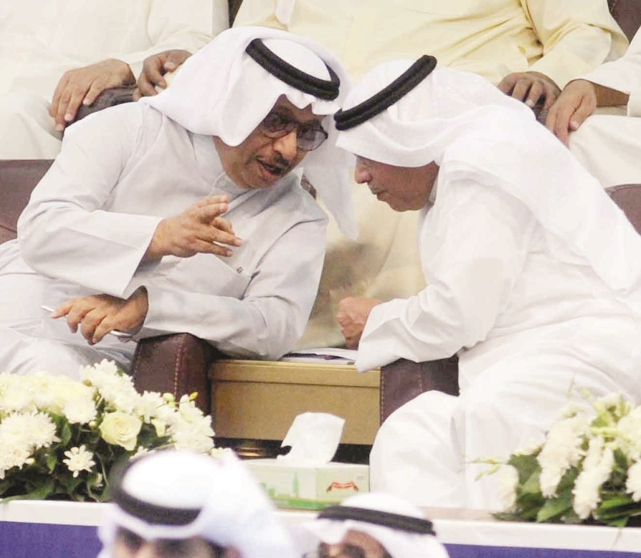 حوار بين جابر المبارك وخالد الجراح في المنصة الرئيسية