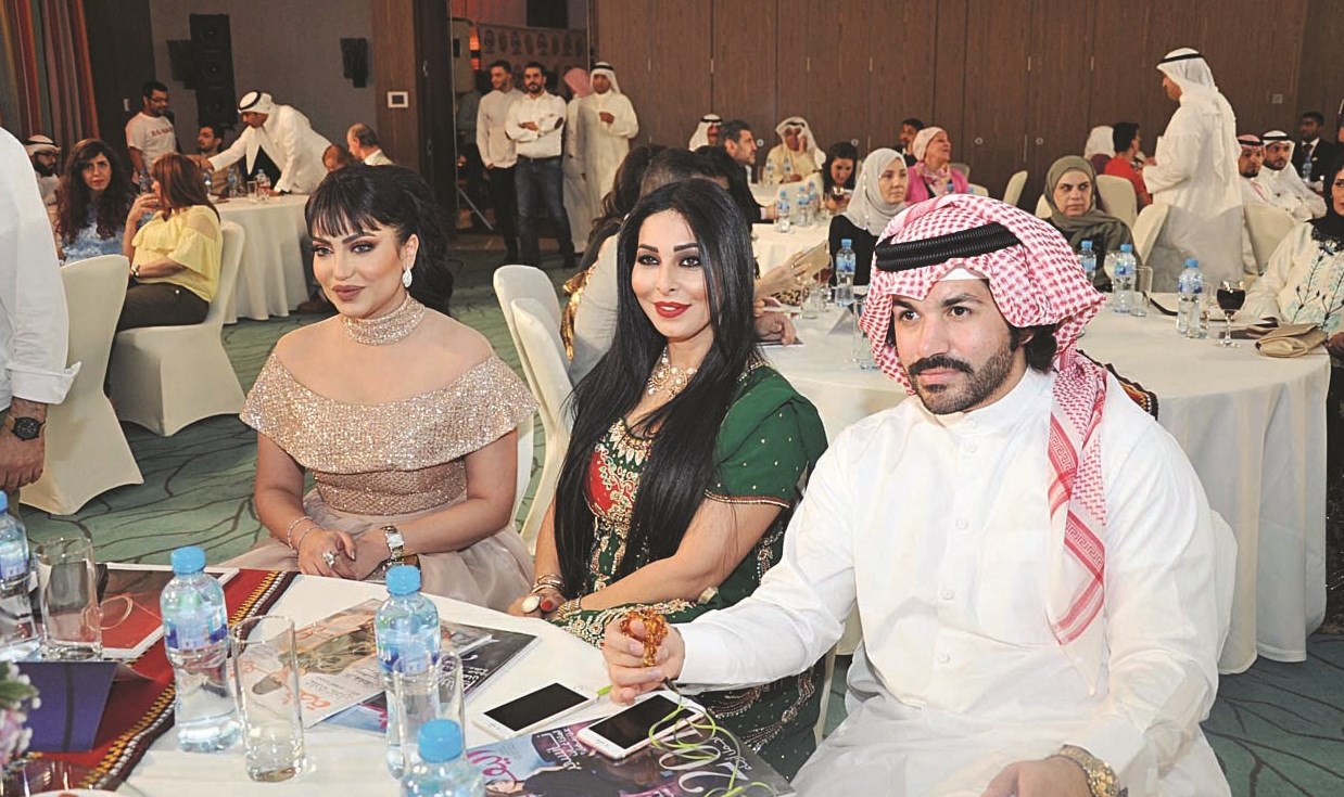 عبدالله السيف ونور وفوز الشطي