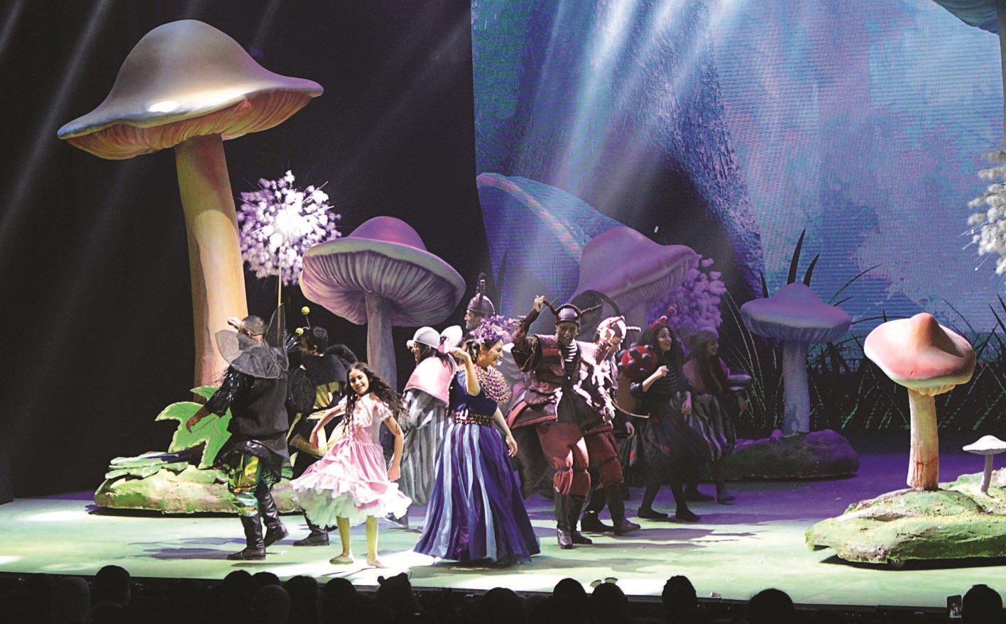 لقطة من المسرحية