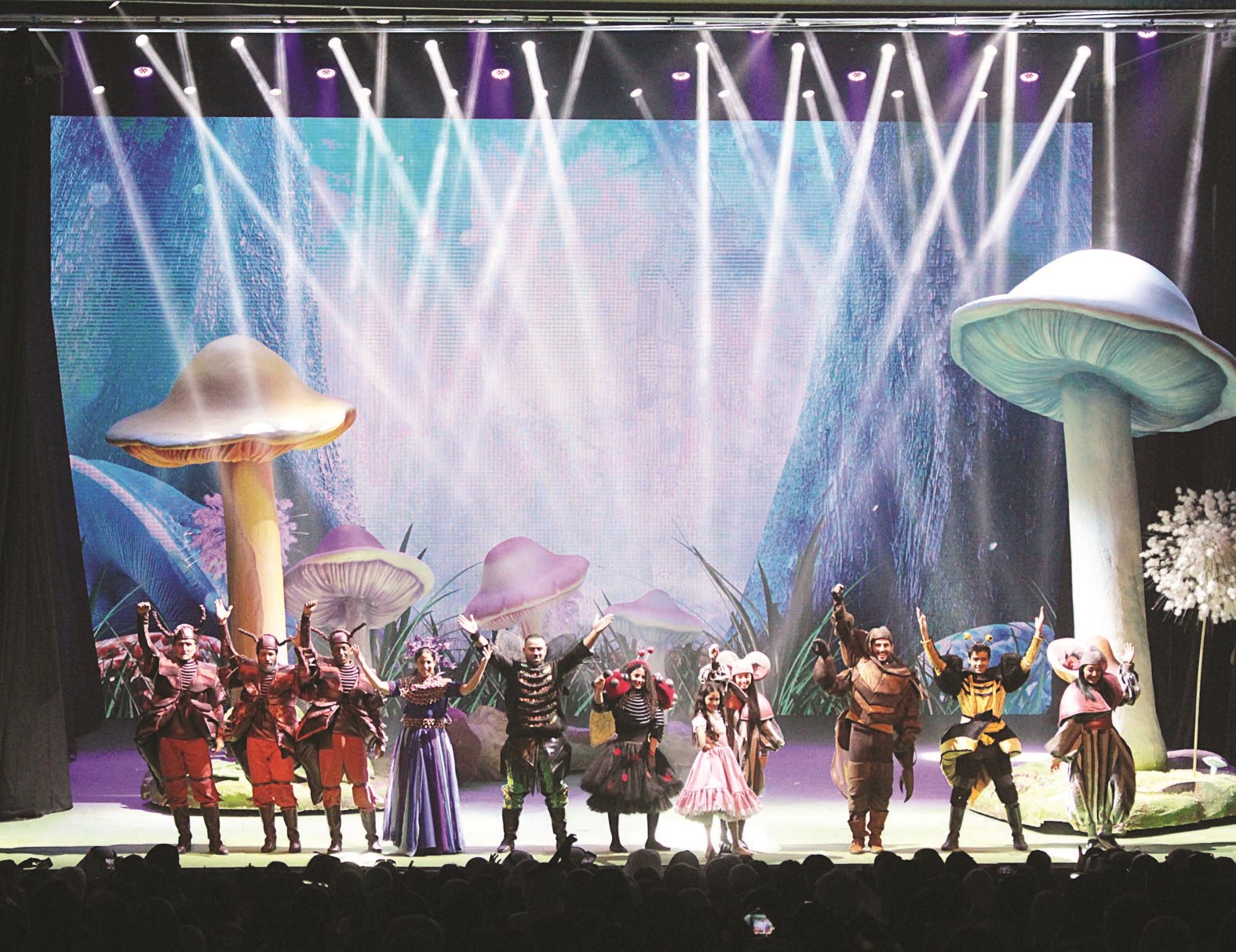 الإضاءة لعبت دوراً كبيراً في العمل