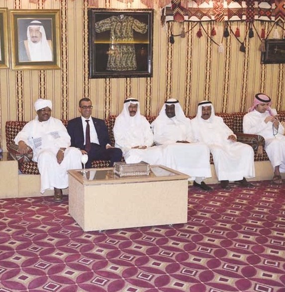 السفيران التونسي والسوداني يقدمان التهاني