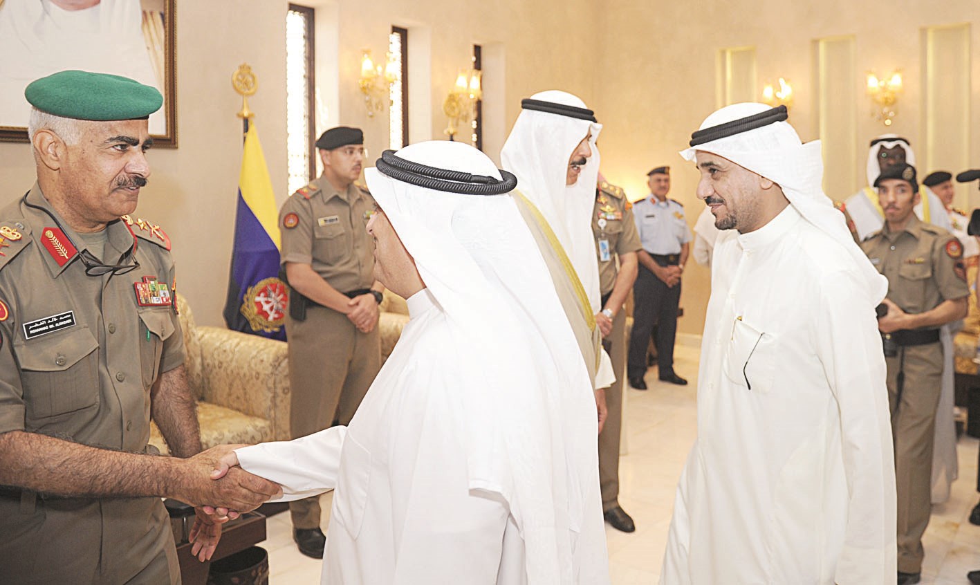 الزميل منصور الشمري مهنئاً الخالد