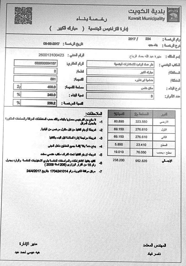 رخصة بناء إلكترونية