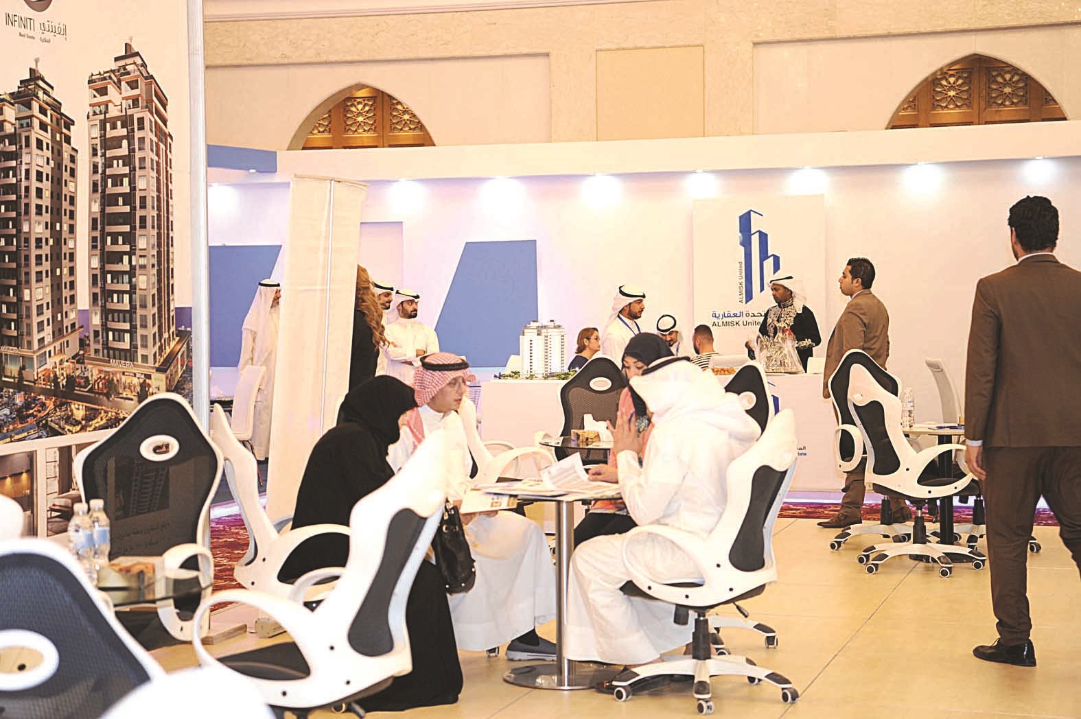 إقبال كبير في اليوم الأول