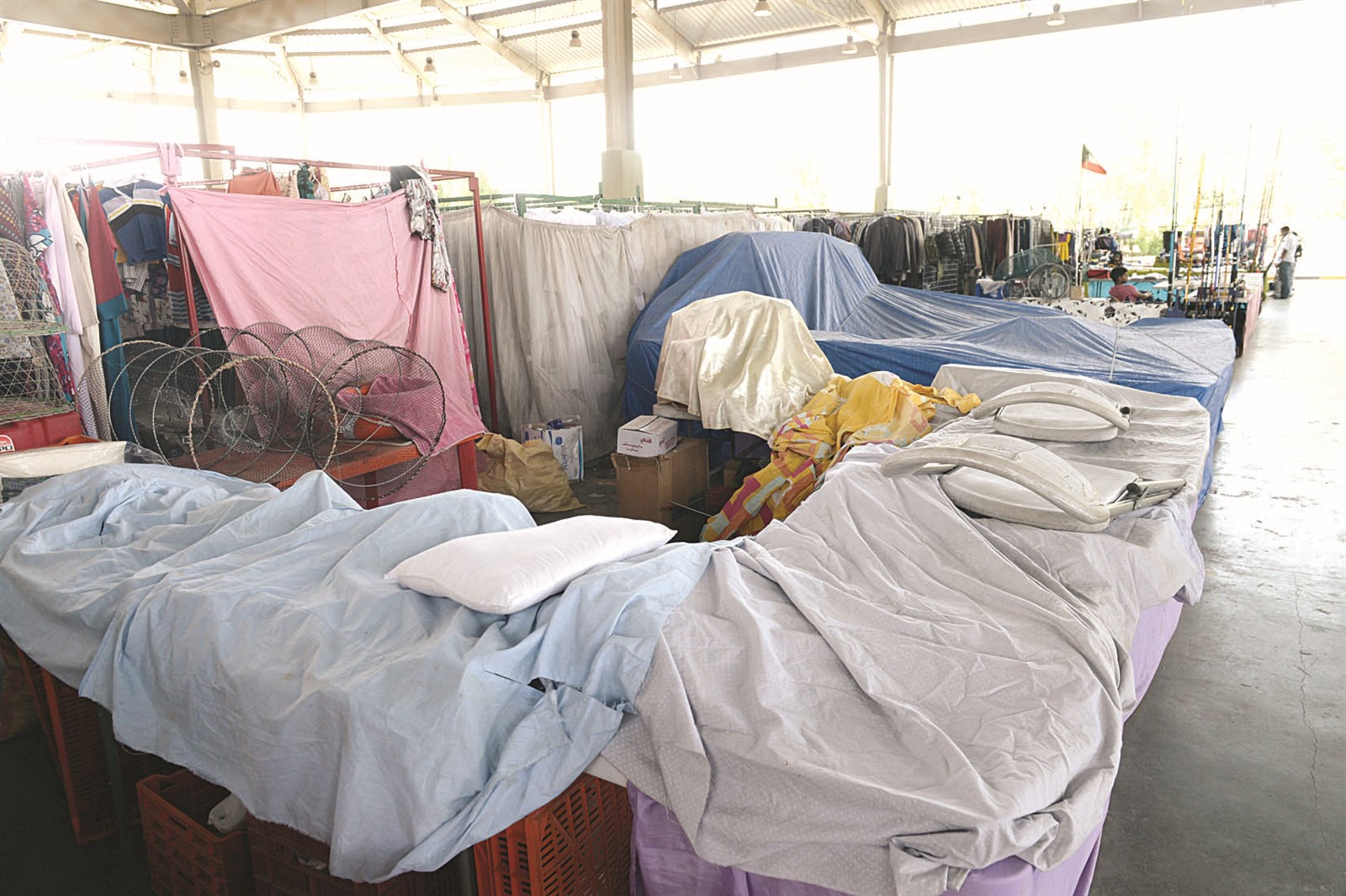 بسطات مغلقة