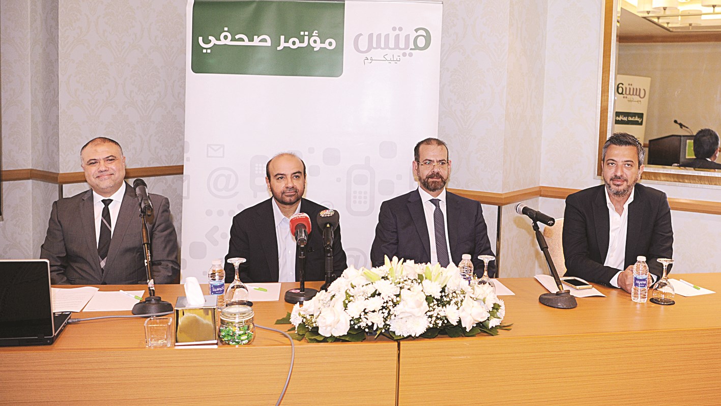 البراك ومشرقي والفولي خلال المؤتمر الصحافي (تصوير طارق عزالدين)
