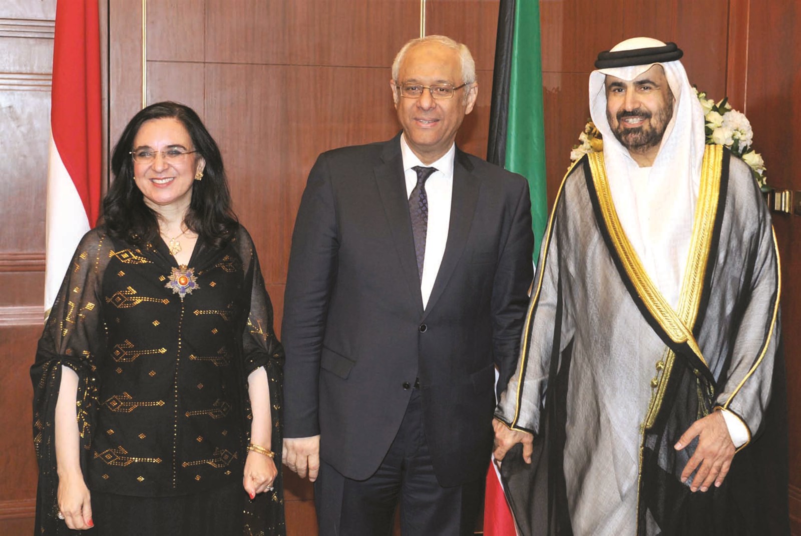 السفيران الإماراتي والمصري