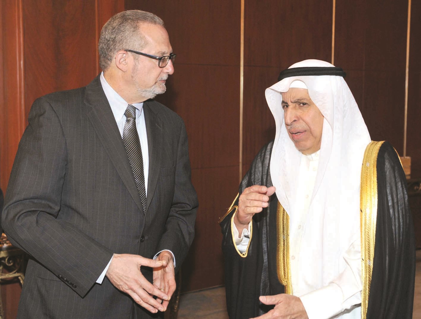السفيران السعودي والأميركي